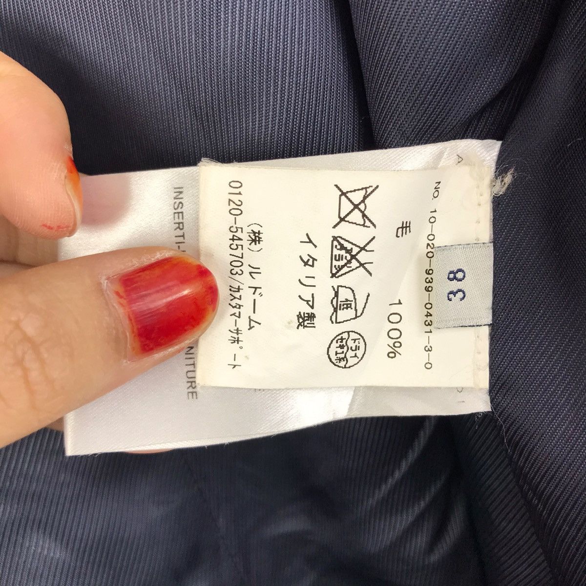 Vintage AQUILANO LIMONDI ITALY Designer Check Grey Coat Size US M / EU 48-50 / 2 - 6 Thumbnail