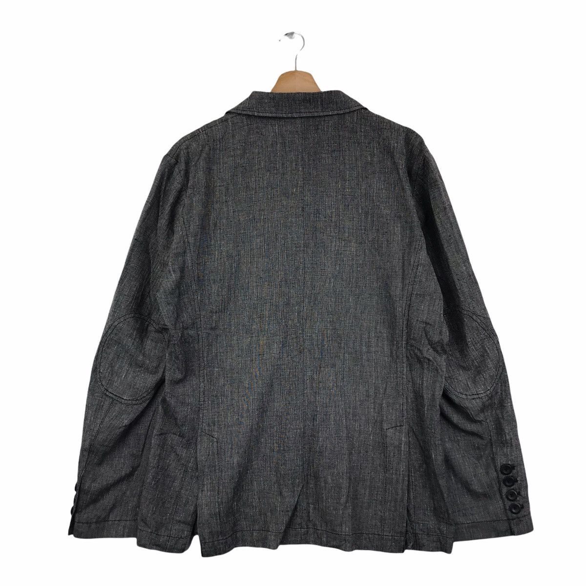 Vintage CLASSICACITY JAPANESE BRAND Design Grey Coat Blazer Size US L / EU 52-54 / 3 - 2 Thumbnail