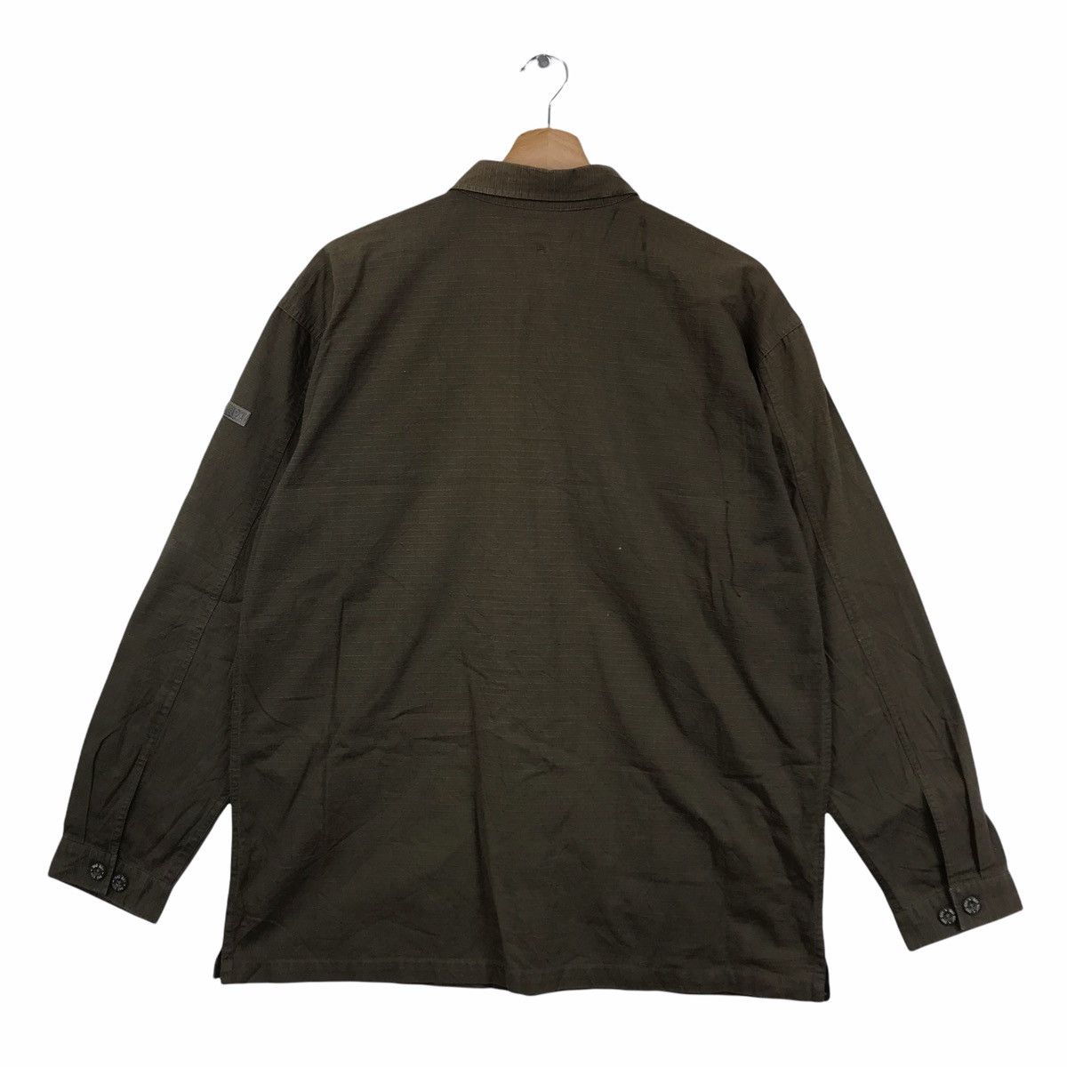 Vintage BAD BOY USA Army Green Jacket Bomber Size US M / EU 48-50 / 2 - 2 Thumbnail