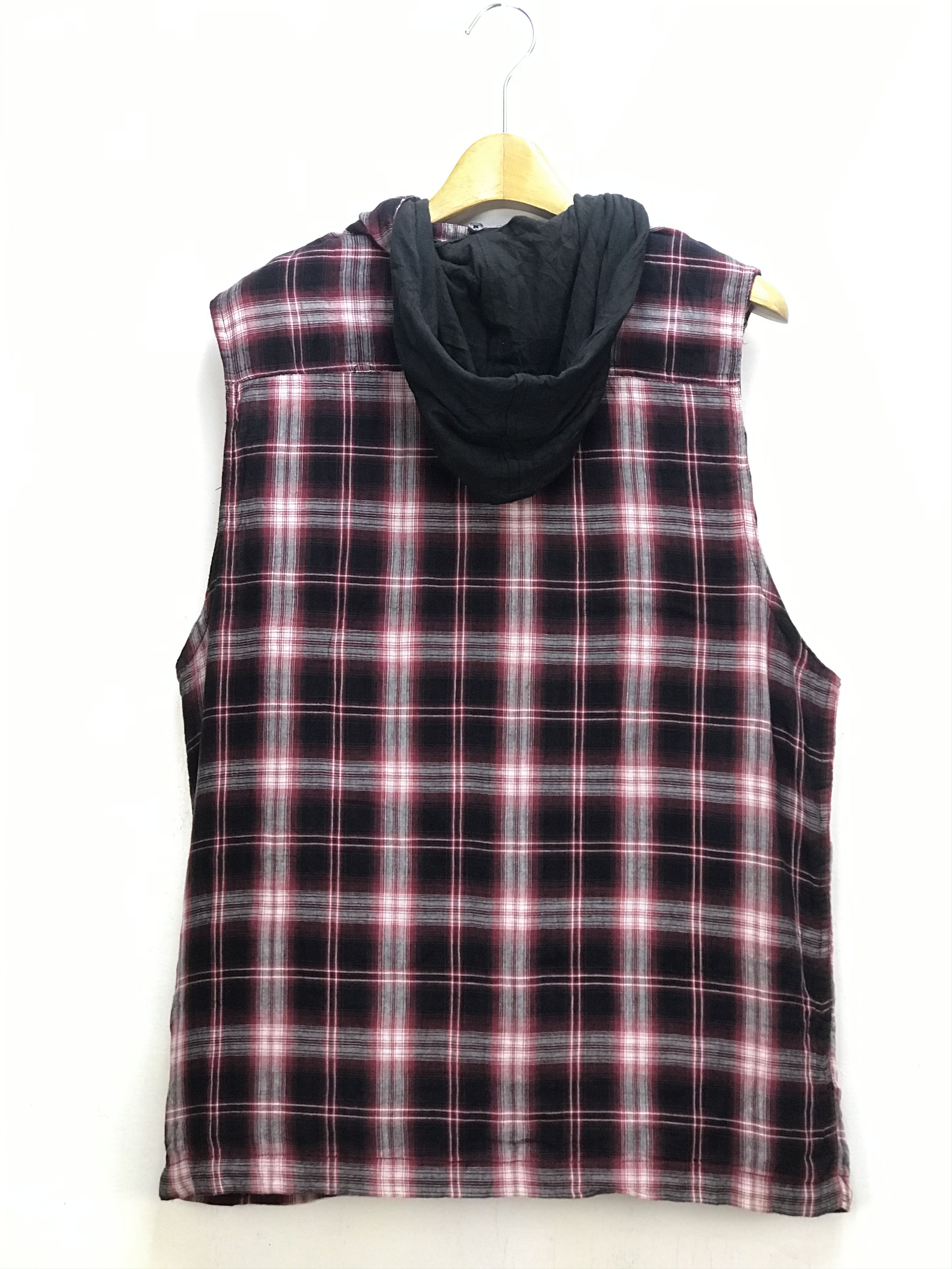 Japanese Brand OMKOZ PUNK STYLE CHECKERED VEST Size US XL / EU 56 / 4 - 2 Thumbnail