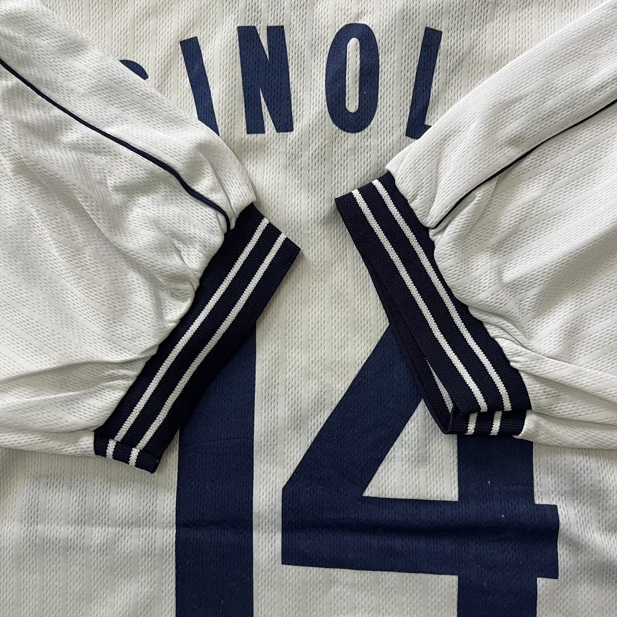 Vintage Vintage Bootleg 1997/1999 Tottenham Hotspur Home Ginola 14 P Size US XL / EU 56 / 4 - 9 Thumbnail