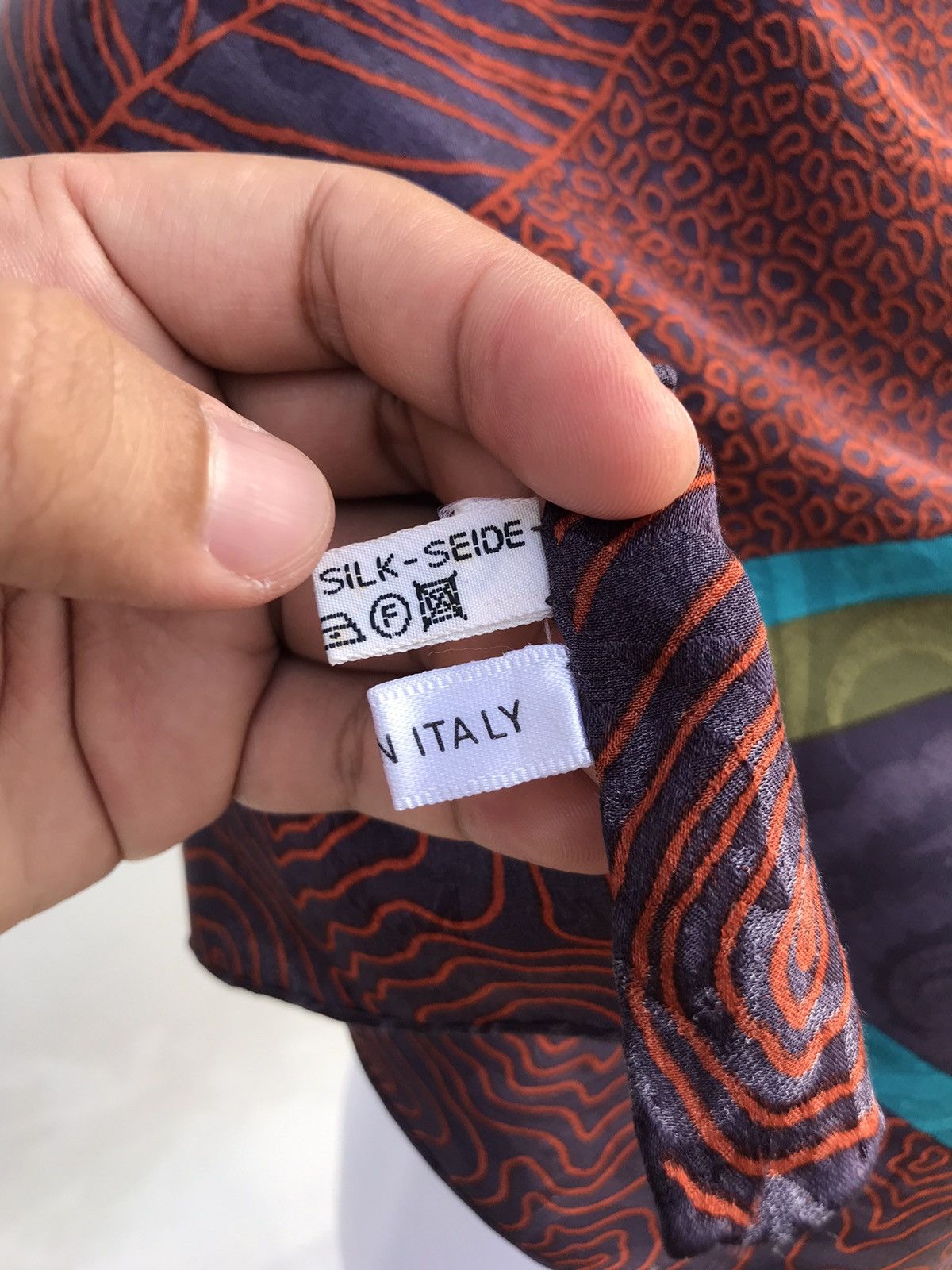 Lanvin Lavin Paris Silk Skarve Size ONE SIZE - 5 Thumbnail