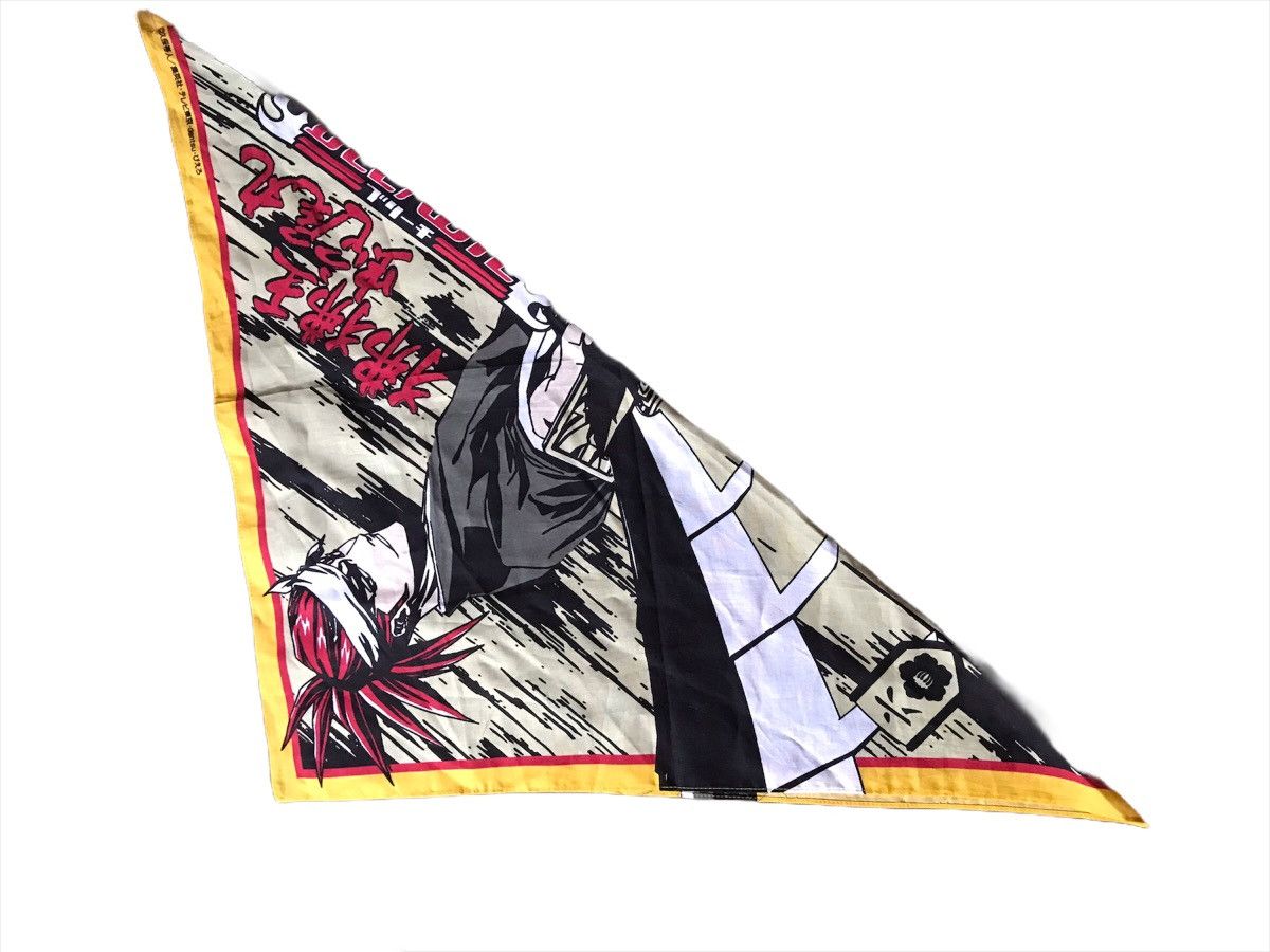 Anime × Bleach × Vintage Vintage Bleach Anima Japan Handkerchef Overprint Size ONE SIZE - 4 Thumbnail
