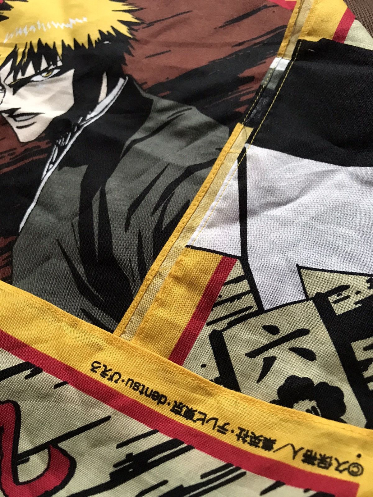 Anime × Bleach × Vintage Vintage Bleach Anima Japan Handkerchef Overprint Size ONE SIZE - 9 Thumbnail