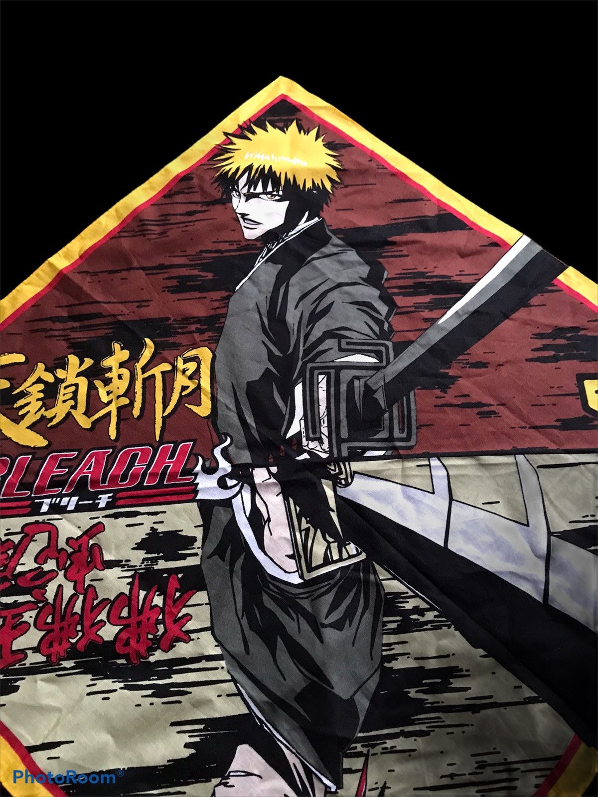 Anime × Bleach × Vintage Vintage Bleach Anima Japan Handkerchef Overprint Size ONE SIZE - 7 Thumbnail