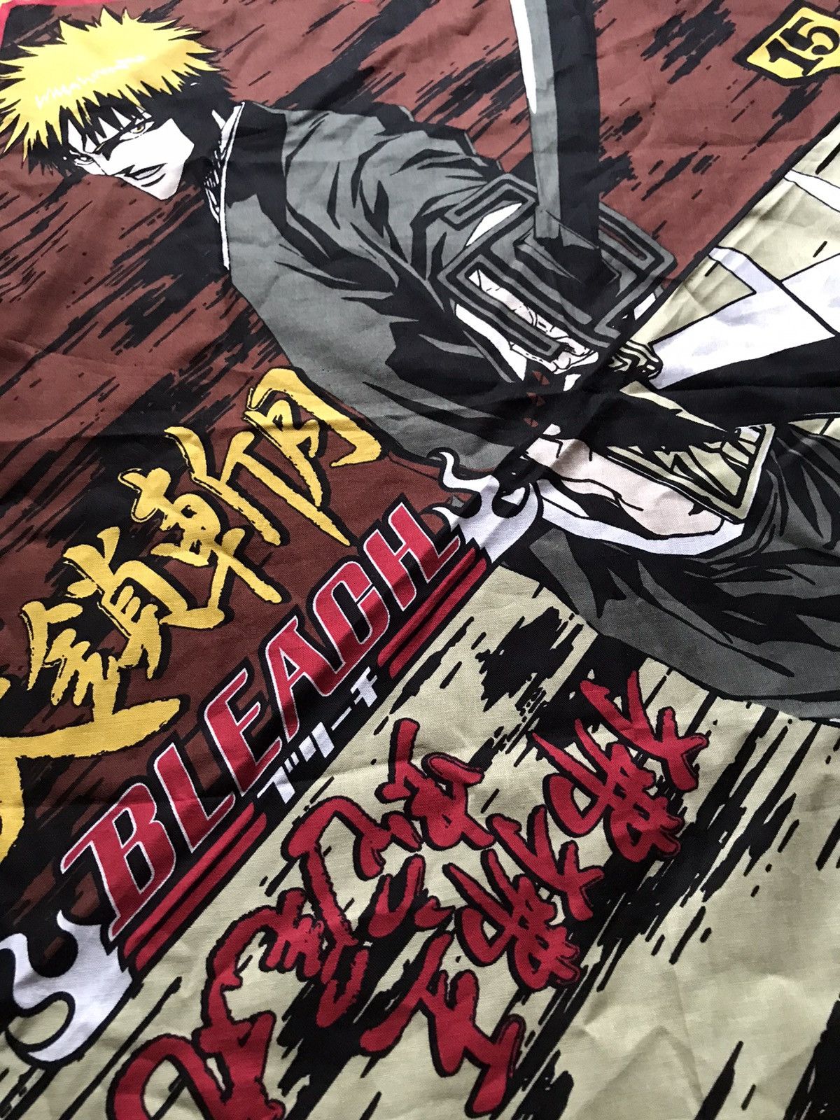 Anime × Bleach × Vintage Vintage Bleach Anima Japan Handkerchef Overprint Size ONE SIZE - 8 Thumbnail