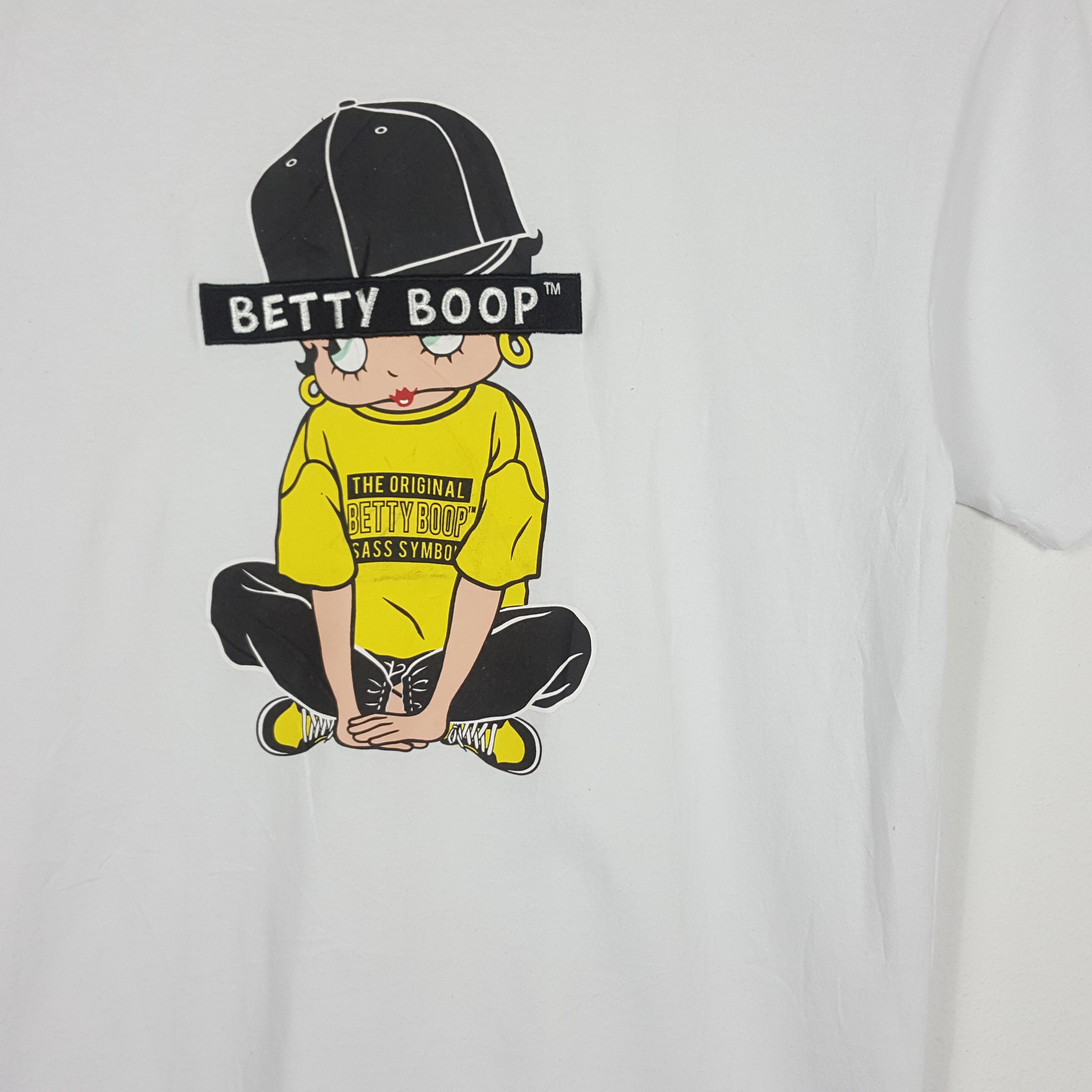 Vintage Vintage BETTY BOOP Hip Hop Streetwear Style T-Shirt Size US L / EU 52-54 / 3 - 4 Thumbnail