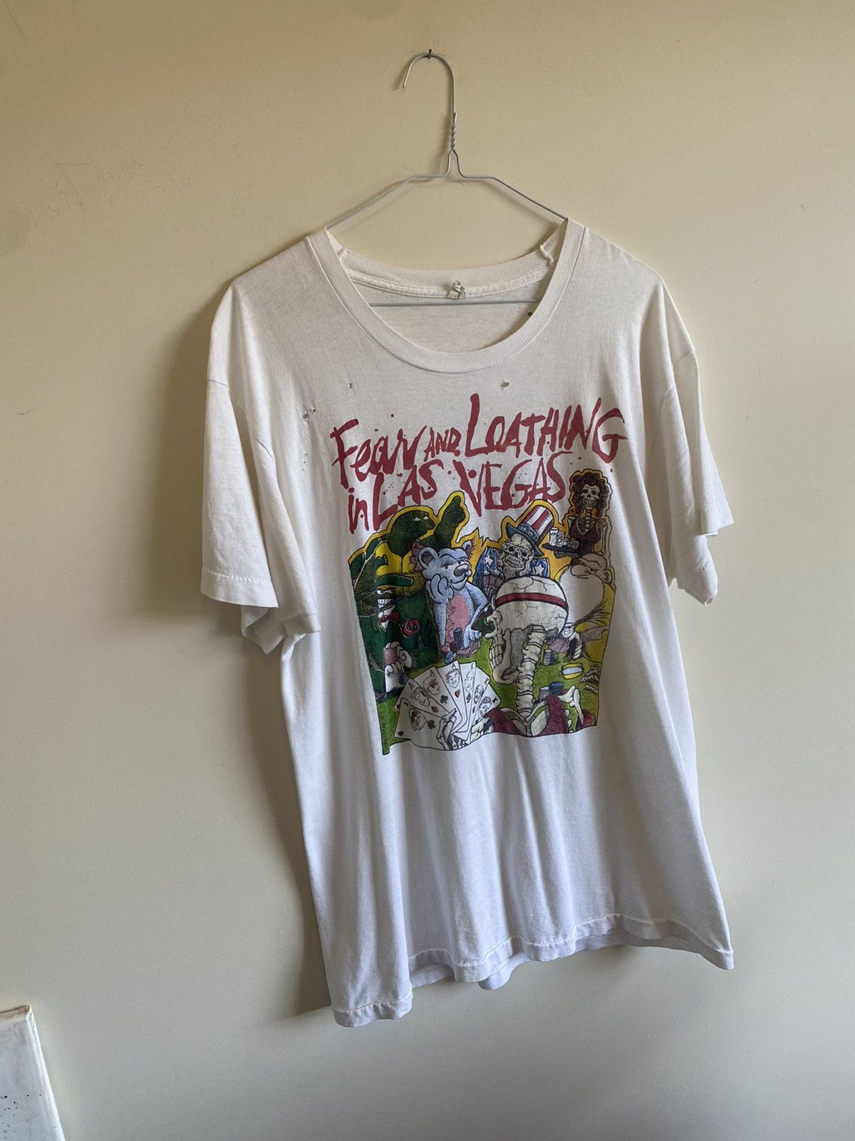 1993 Fear and Loathing Grateful Dead Tour Shirt Vegas USA