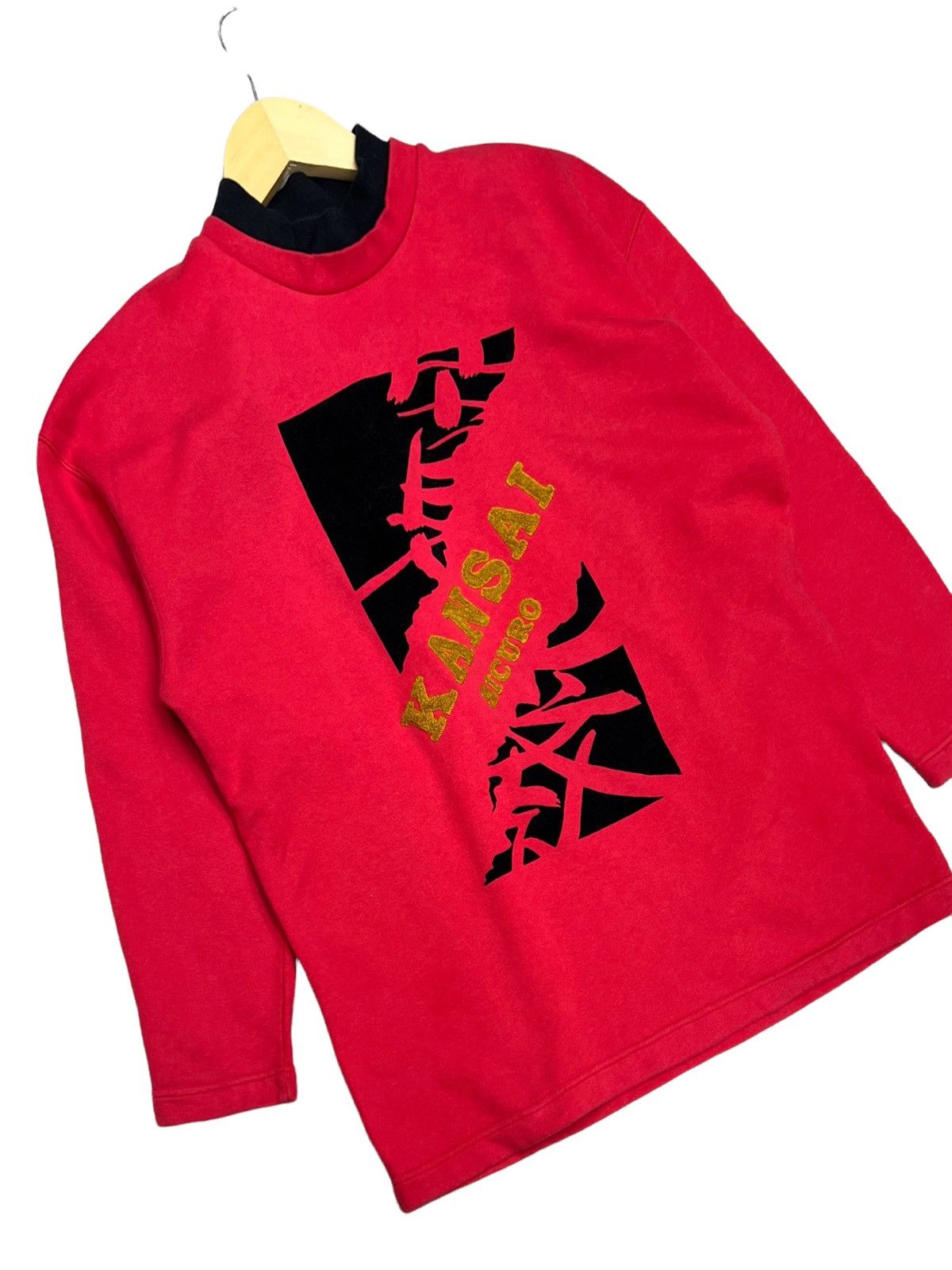 Kansai Yamamoto VINTAGE KANSAI SICURO EMBROIDERY BIG SPELLOUT with ART DSIGN Size US M / EU 48-50 / 2 - 7 Thumbnail