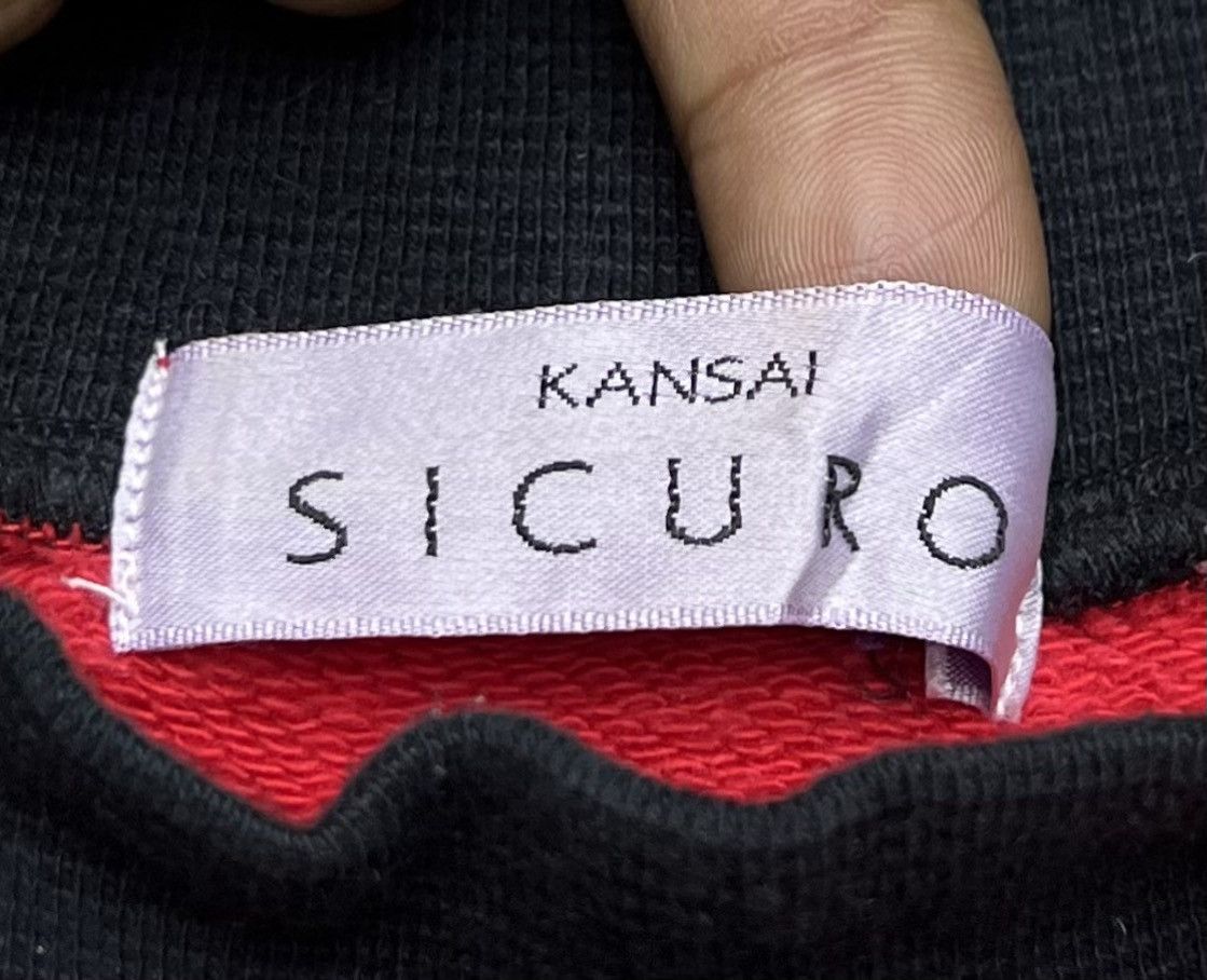 Kansai Yamamoto VINTAGE KANSAI SICURO EMBROIDERY BIG SPELLOUT with ART DSIGN Size US M / EU 48-50 / 2 - 9 Thumbnail