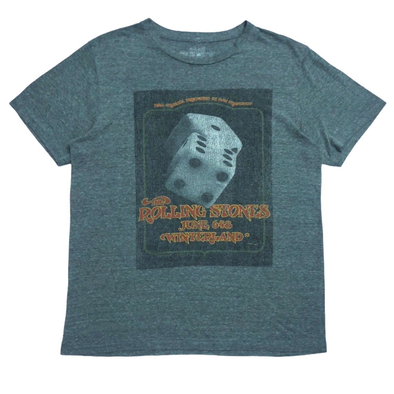 Band Tees × The Rolling Stones RARE! RETRO BRAND THE ROLLING STONES WOLFGANG'S VAULT Size US L / EU 52-54 / 3 - 1 Thumbnail