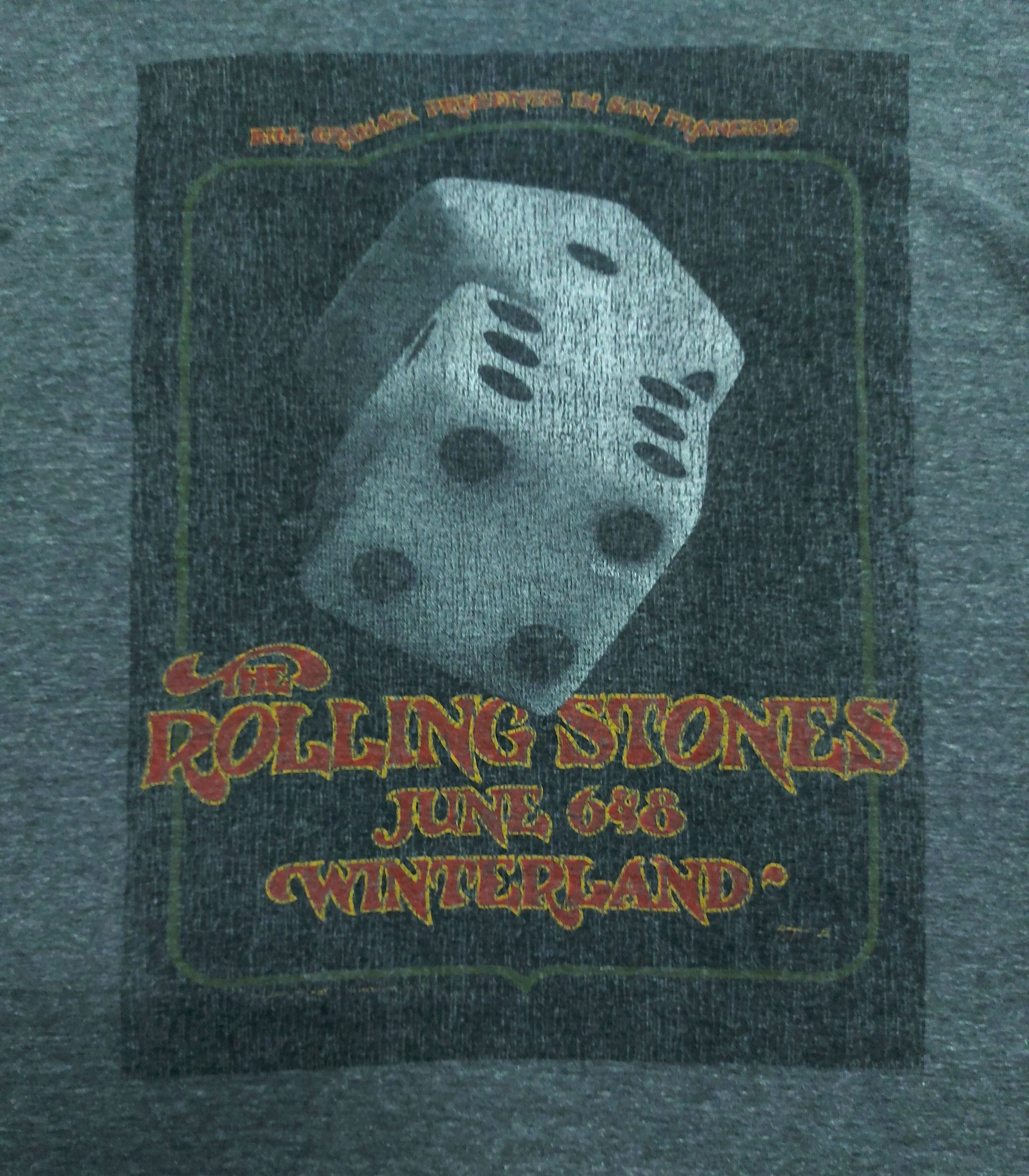 Band Tees × The Rolling Stones RARE! RETRO BRAND THE ROLLING STONES WOLFGANG'S VAULT Size US L / EU 52-54 / 3 - 4 Thumbnail