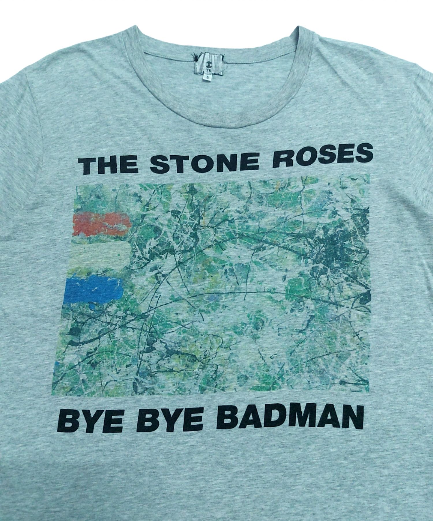 Band Tees × Stone Rose × Takeo Kikuchi RARE! TAKEO KIKUCHI THE STONE ROSES "BYE BYE BADMAN" Size US M / EU 48-50 / 2 - 4 Thumbnail