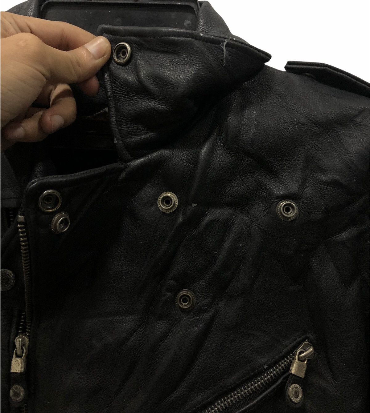 Harley Davidson HARLEY DAVIDSON MOTORCYCLES LEATHER JACKET Size US L / EU 52-54 / 3 - 4 Thumbnail
