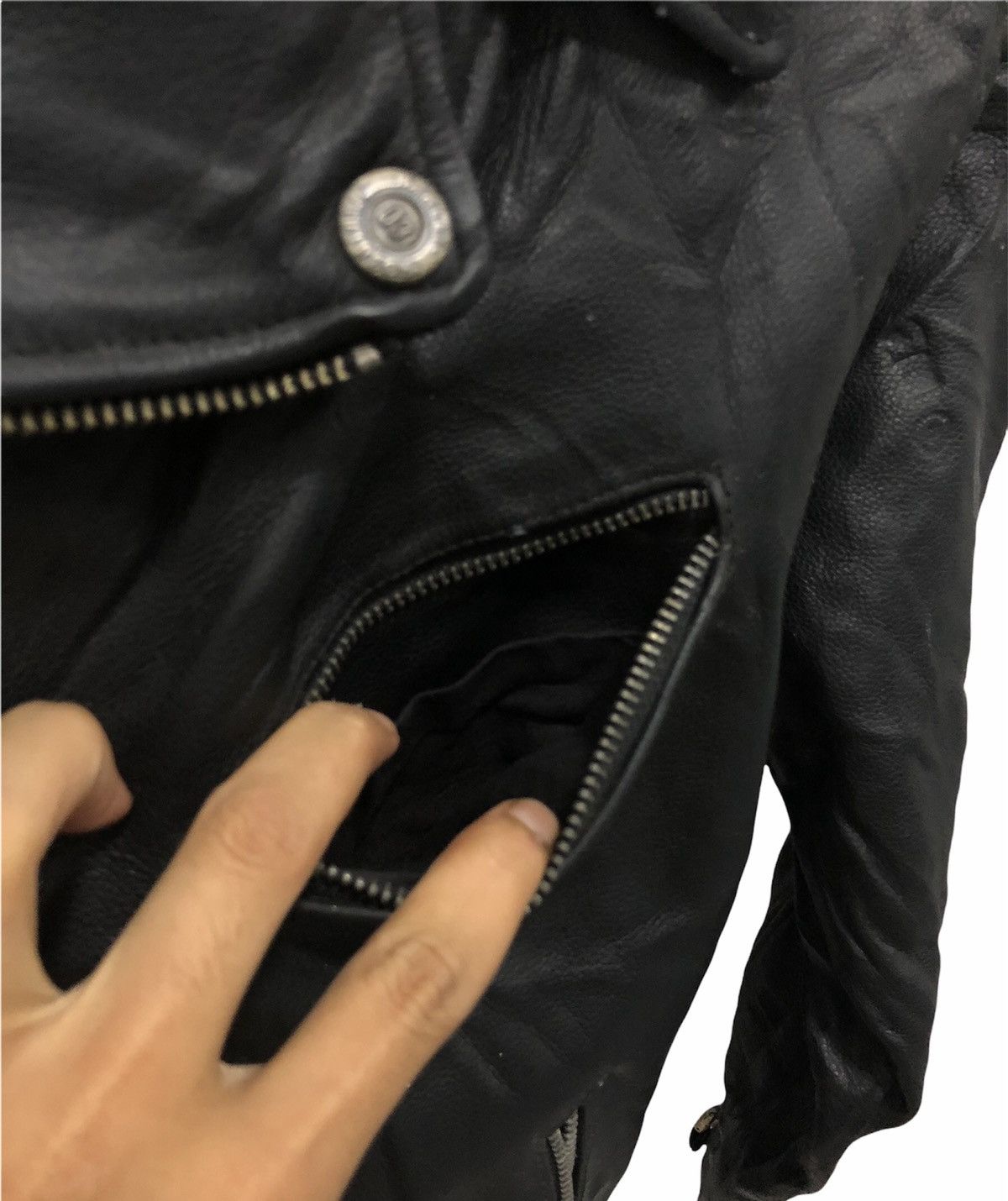 Harley Davidson HARLEY DAVIDSON MOTORCYCLES LEATHER JACKET Size US L / EU 52-54 / 3 - 8 Thumbnail