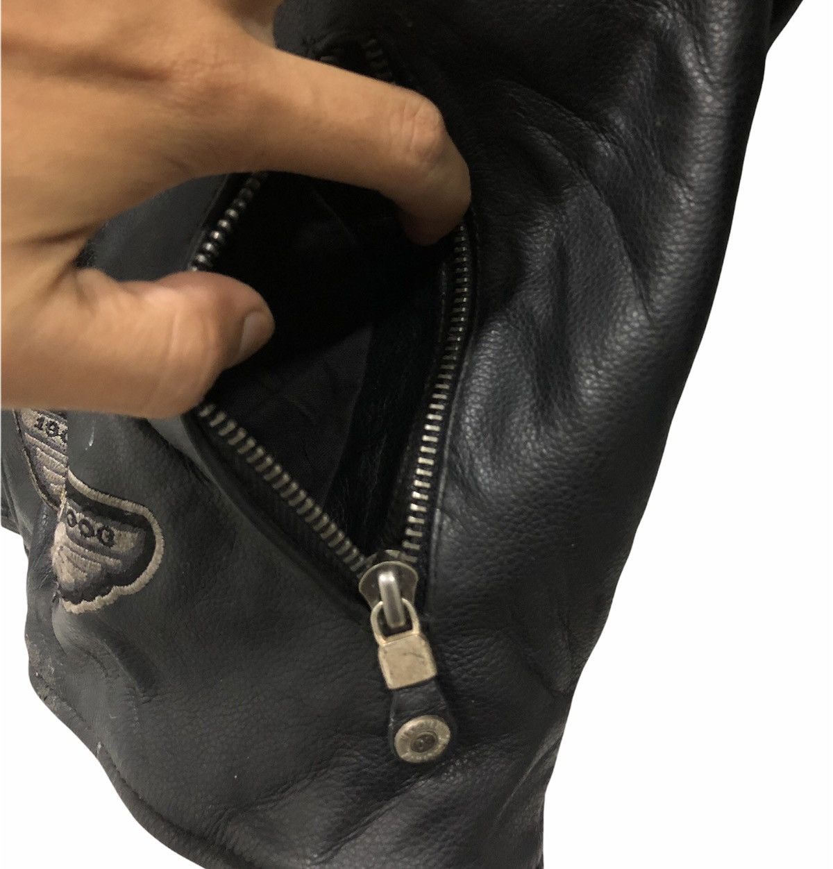 Harley Davidson HARLEY DAVIDSON MOTORCYCLES LEATHER JACKET Size US L / EU 52-54 / 3 - 10 Thumbnail