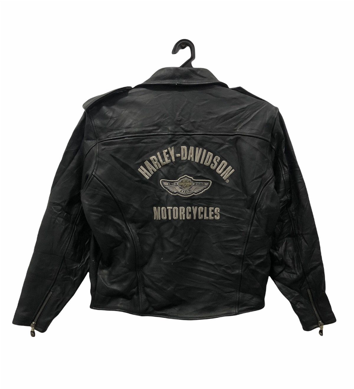 Harley Davidson HARLEY DAVIDSON MOTORCYCLES LEATHER JACKET Size US L / EU 52-54 / 3 - 2 Thumbnail