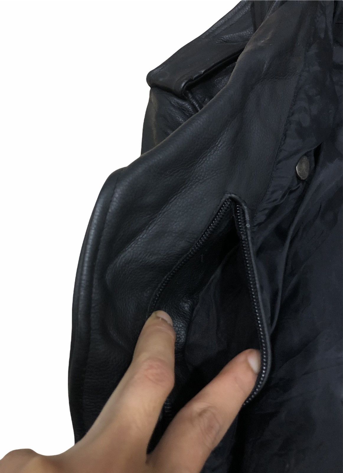 Harley Davidson HARLEY DAVIDSON MOTORCYCLES LEATHER JACKET Size US L / EU 52-54 / 3 - 19 Thumbnail