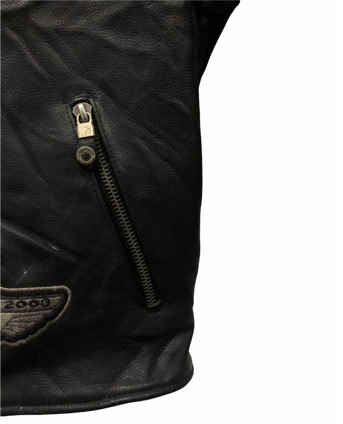 Harley Davidson HARLEY DAVIDSON MOTORCYCLES LEATHER JACKET Size US L / EU 52-54 / 3 - 9 Thumbnail