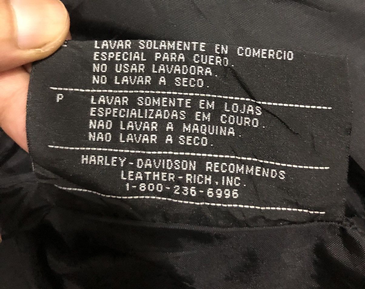 Harley Davidson HARLEY DAVIDSON MOTORCYCLES LEATHER JACKET Size US L / EU 52-54 / 3 - 23 Thumbnail