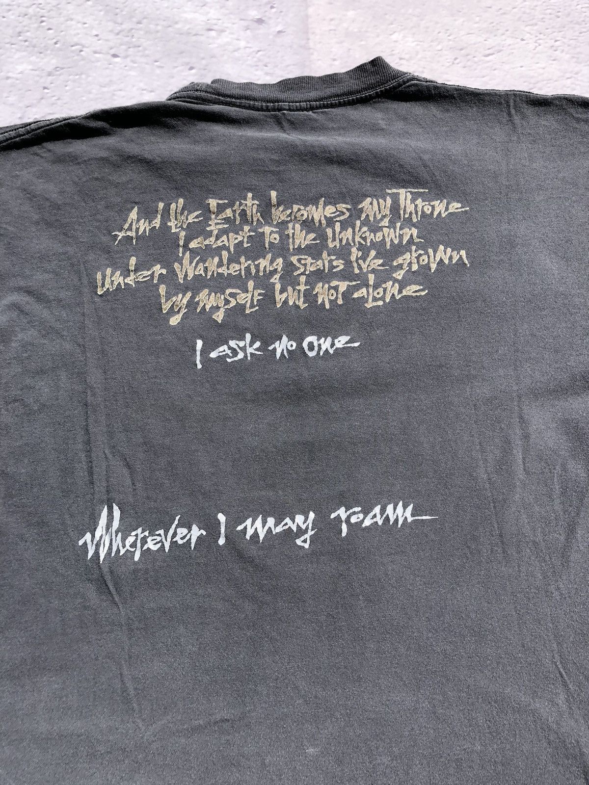 Band Tees Vintage 1992 Metallica Wherever I May Roam (Pink Floyd) Size US XL / EU 56 / 4 - 16 Thumbnail