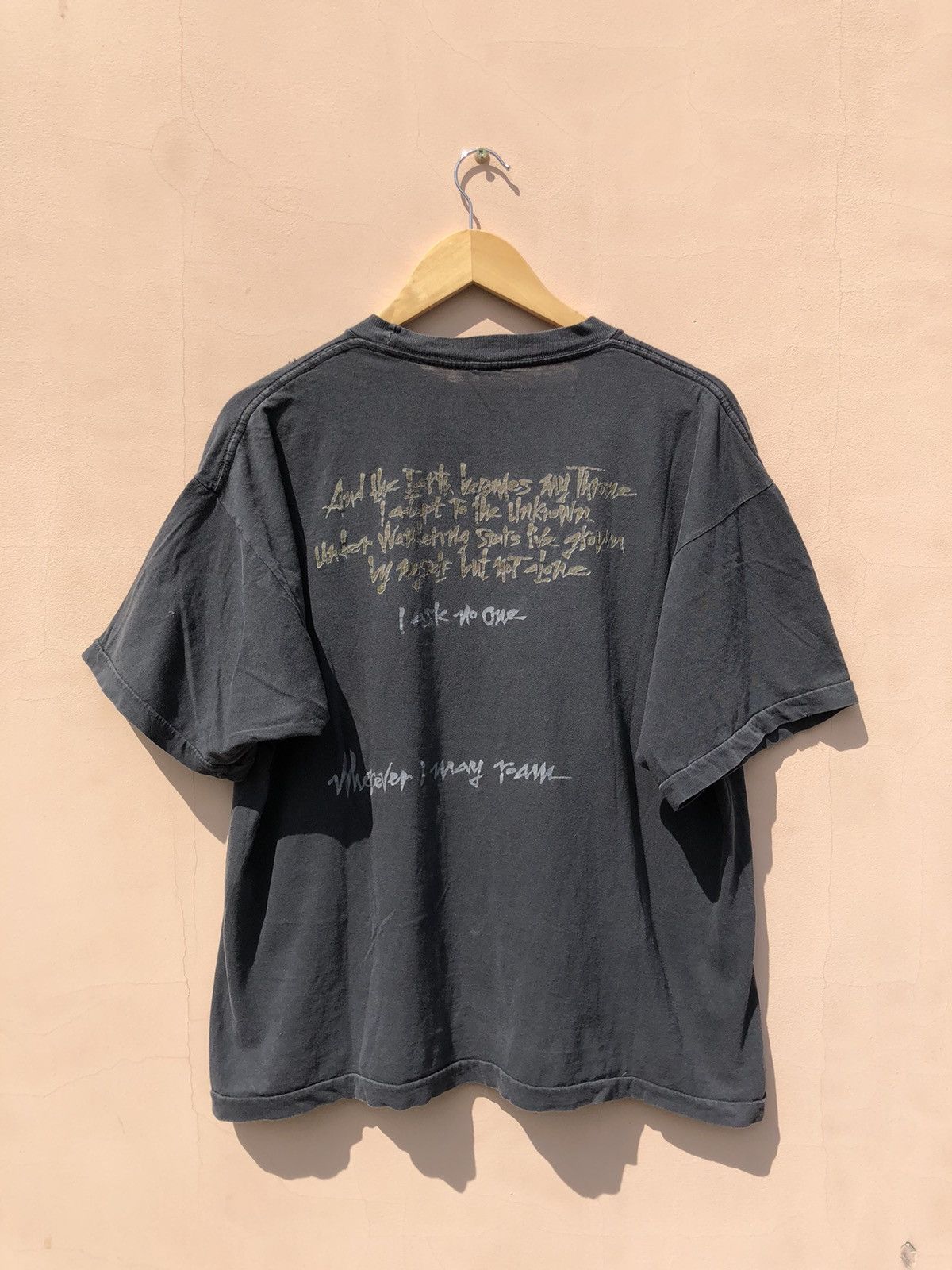 Band Tees Vintage 1992 Metallica Wherever I May Roam (Pink Floyd) Size US XL / EU 56 / 4 - 2 Thumbnail
