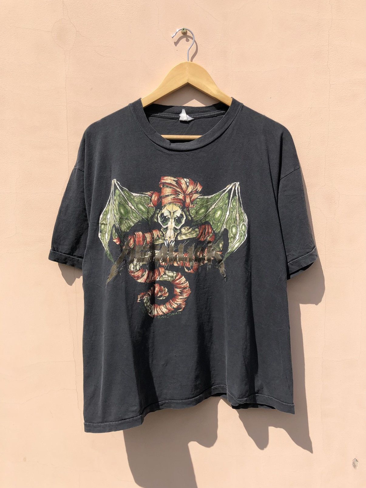 Band Tees Vintage 1992 Metallica Wherever I May Roam (Pink Floyd) Size US XL / EU 56 / 4 - 1 Thumbnail