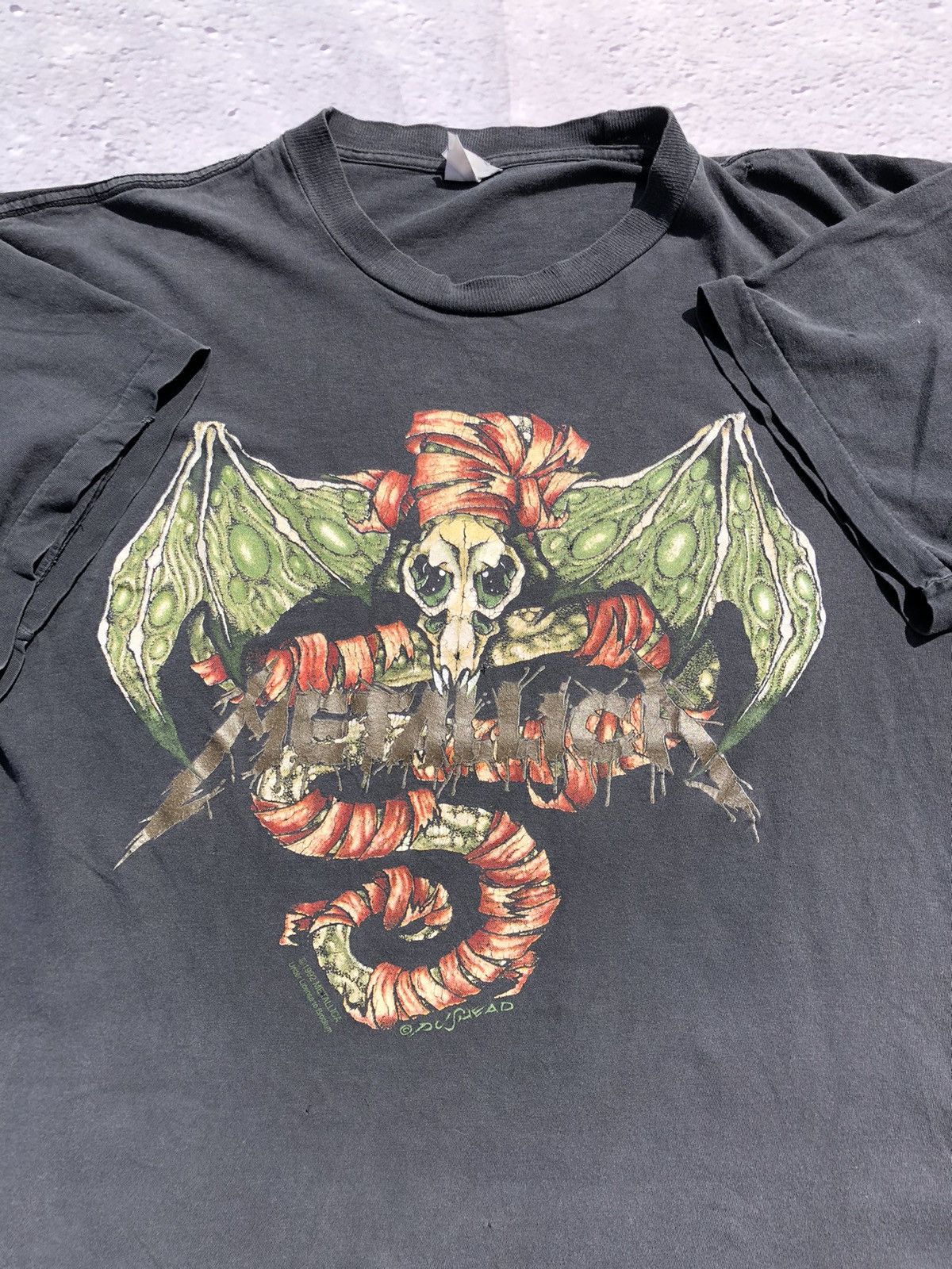 Band Tees Vintage 1992 Metallica Wherever I May Roam (Pink Floyd) Size US XL / EU 56 / 4 - 4 Thumbnail