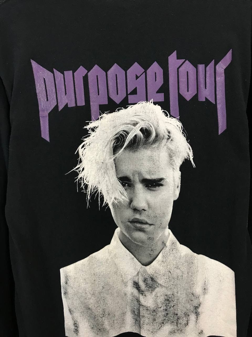 Band Tees Justin Bieber pop rap band tour longsleeve Size US M / EU 48-50 / 2 - 5 Thumbnail