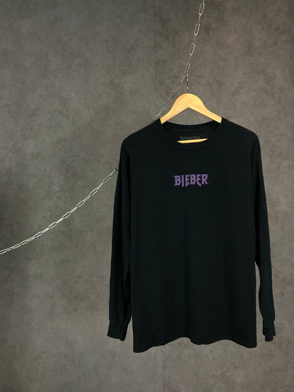 Band Tees Justin Bieber pop rap band tour longsleeve Size US M / EU 48-50 / 2 - 2 Thumbnail