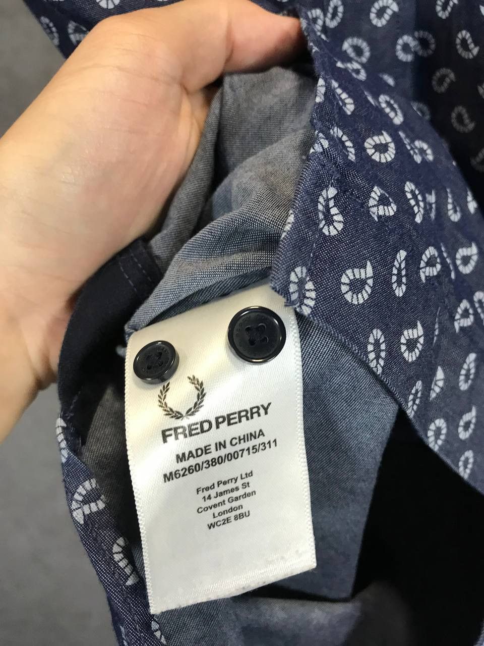 Drake's × Fred Perry Fred Perry x Drakes designer shirt Size US S / EU 44-46 / 1 - 4 Thumbnail