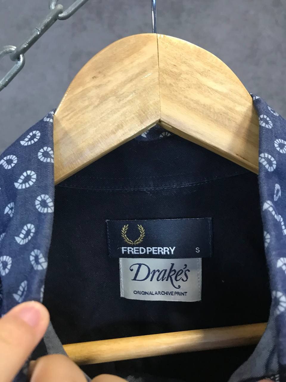 Drake's × Fred Perry Fred Perry x Drakes designer shirt Size US S / EU 44-46 / 1 - 3 Thumbnail