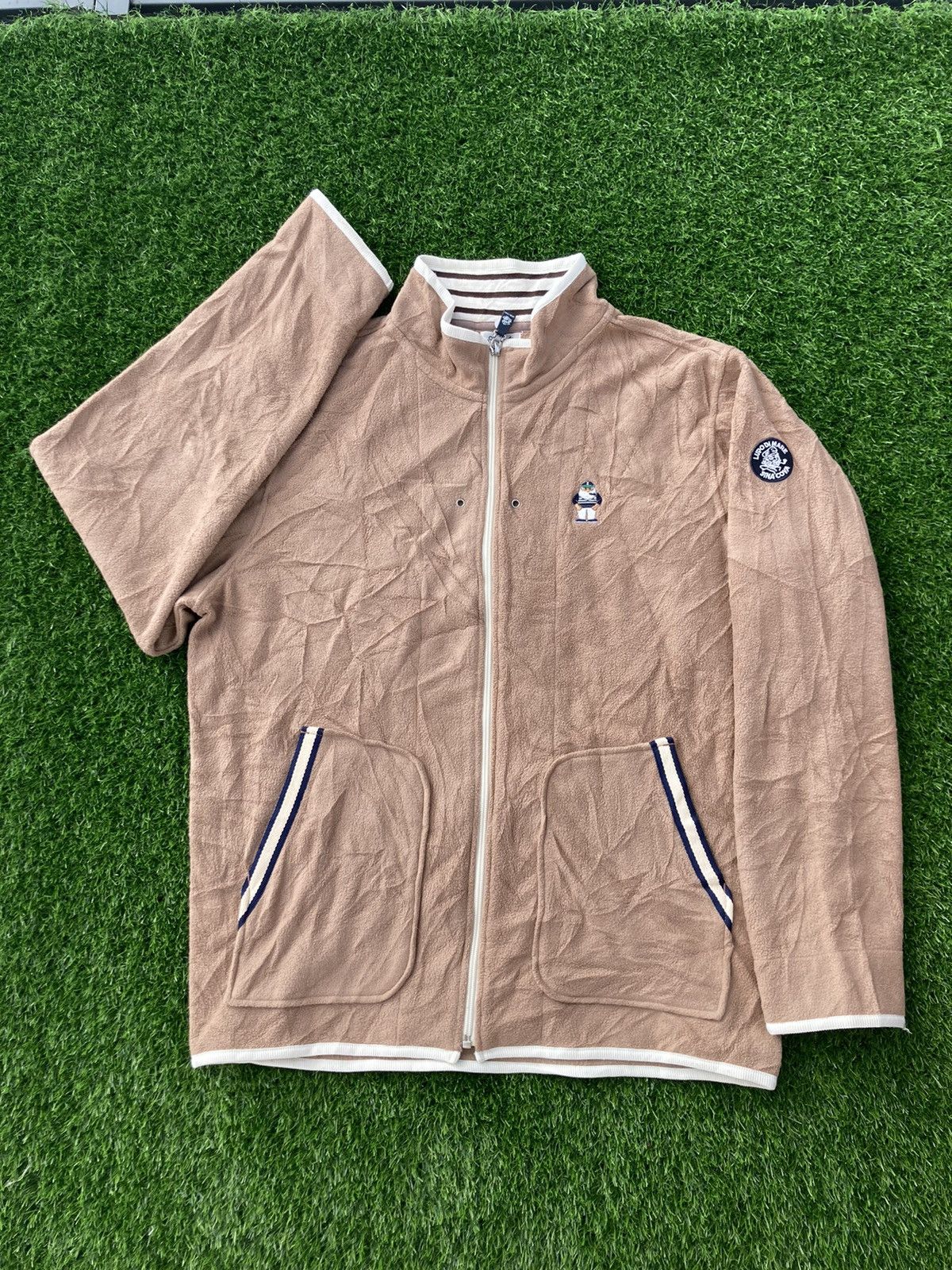 Japanese Brand LUPO DI MARE SINA COVA FLEECE JACKET Size US L / EU 52-54 / 3 - 2 Thumbnail