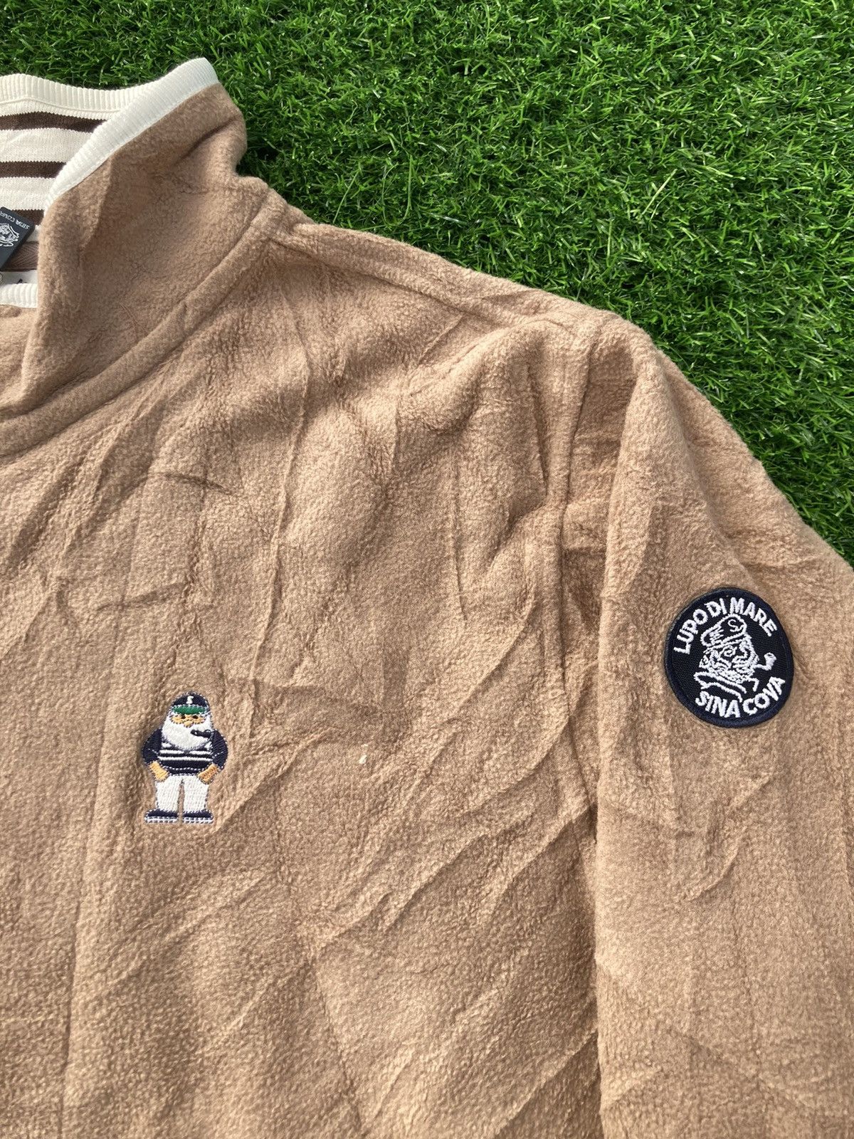 Japanese Brand LUPO DI MARE SINA COVA FLEECE JACKET Size US L / EU 52-54 / 3 - 4 Thumbnail