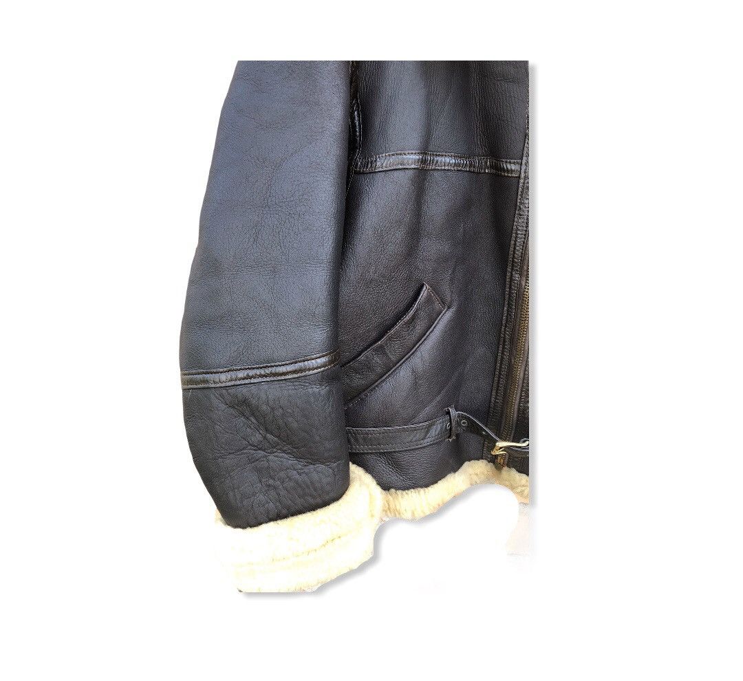 Willis & Geiger Vintage Willis&Geiger Sherpa Leather Jacket Size US L / EU 52-54 / 3 - 5 Thumbnail