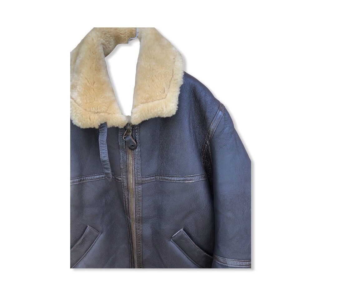 Willis & Geiger Vintage Willis&Geiger Sherpa Leather Jacket Size US L / EU 52-54 / 3 - 2 Thumbnail