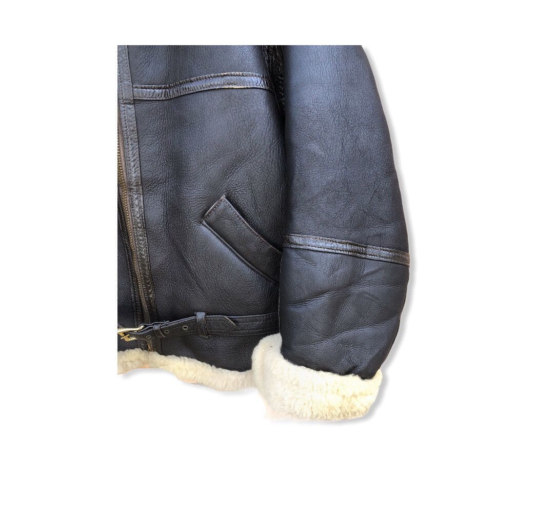 Willis & Geiger Vintage Willis&Geiger Sherpa Leather Jacket Size US L / EU 52-54 / 3 - 4 Thumbnail