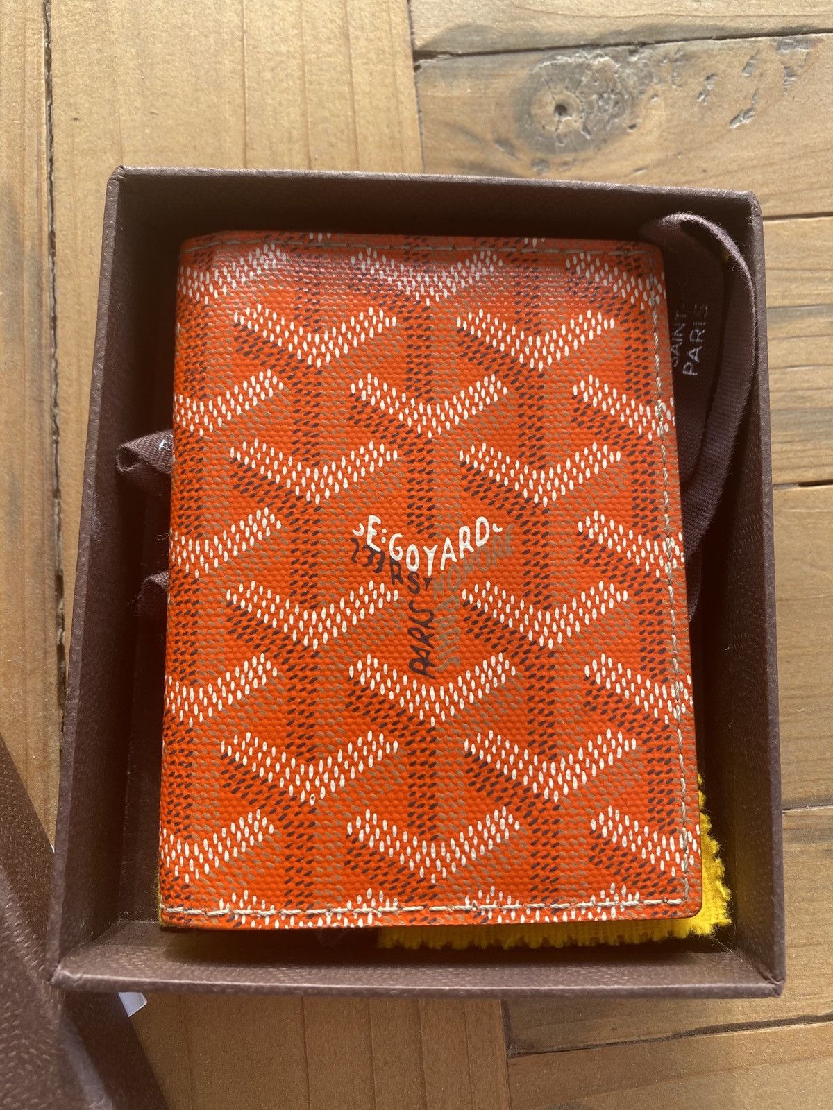 Goyard Goyard Saint Marc Orange Wallet Size ONE SIZE - 2 Thumbnail