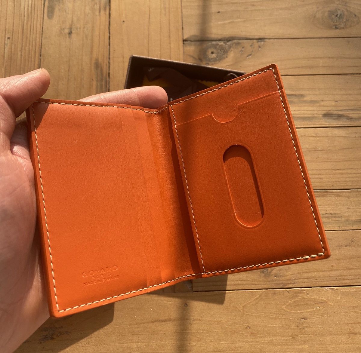 Goyard Goyard Saint Marc Orange Wallet Size ONE SIZE - 4 Thumbnail