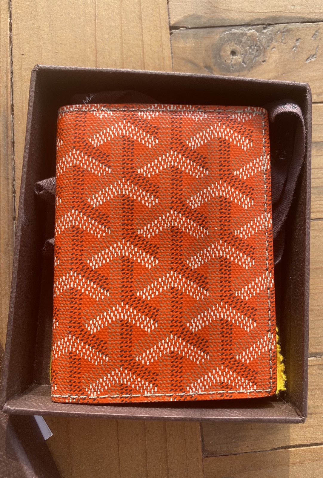 Goyard Goyard Saint Marc Orange Wallet Size ONE SIZE - 3 Thumbnail