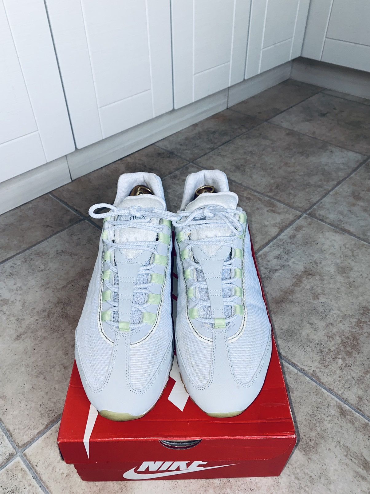 Nike × Skepta × White's Boots NikeLab Air Max 95 Prm Tape Tn ACG Size US 11 / EU 44 - 8 Thumbnail
