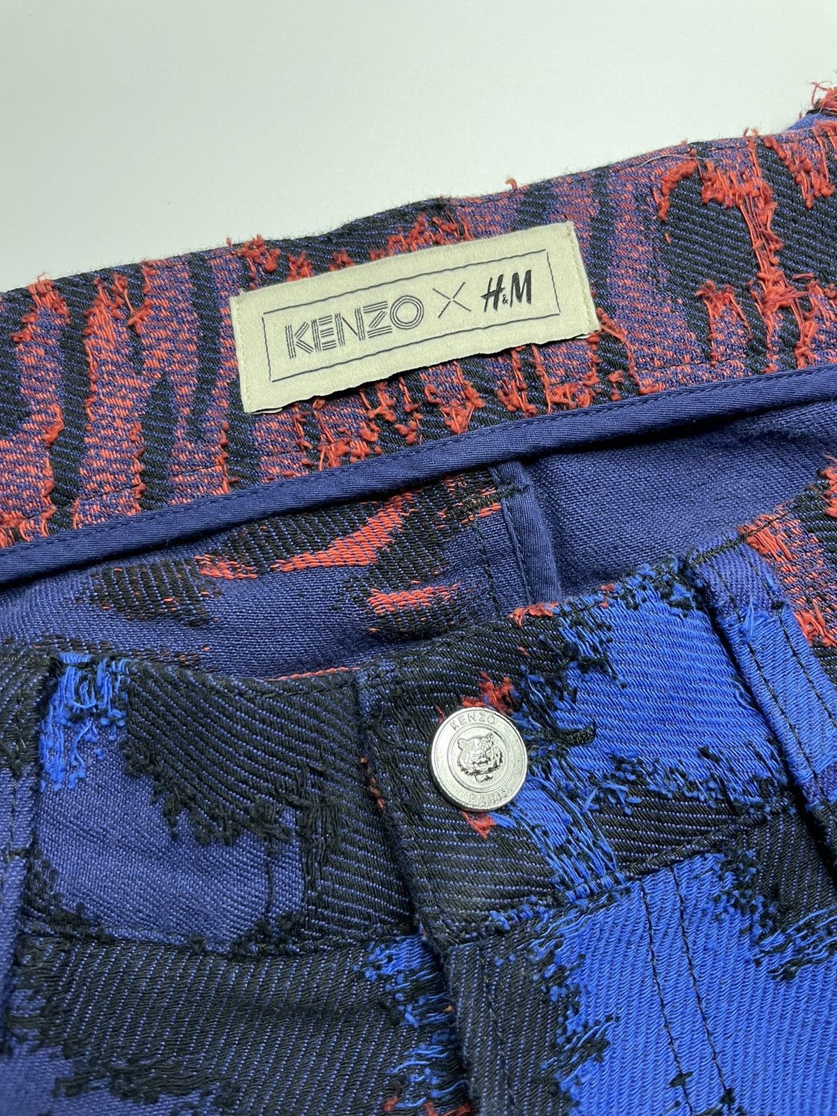 H&M × Kenzo Kenzo x H&M Multi Camo Denim Size US 31 - 6 Thumbnail