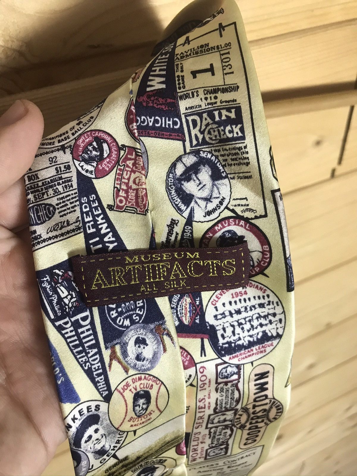 Vintage Vintage Artefacts tie Size ONE SIZE - 7 Thumbnail