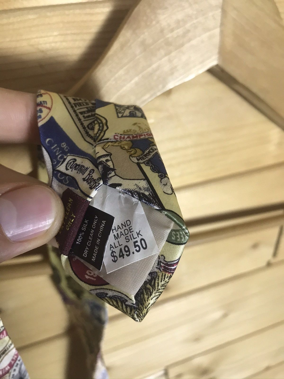 Vintage Vintage Artefacts tie Size ONE SIZE - 9 Thumbnail