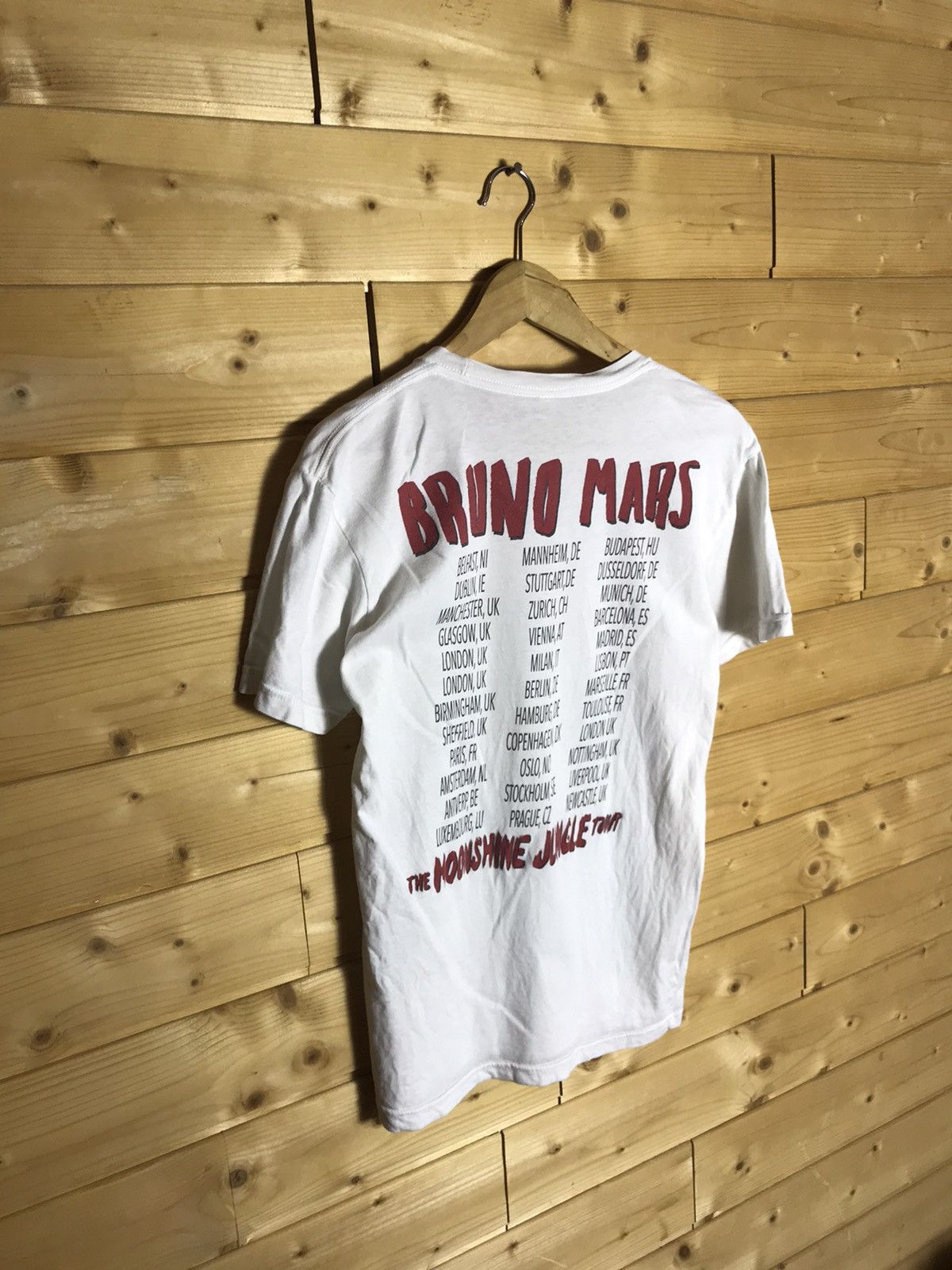 Band Tees Bruno Mars tour t-shirt Size US S / EU 44-46 / 1 - 9 Thumbnail