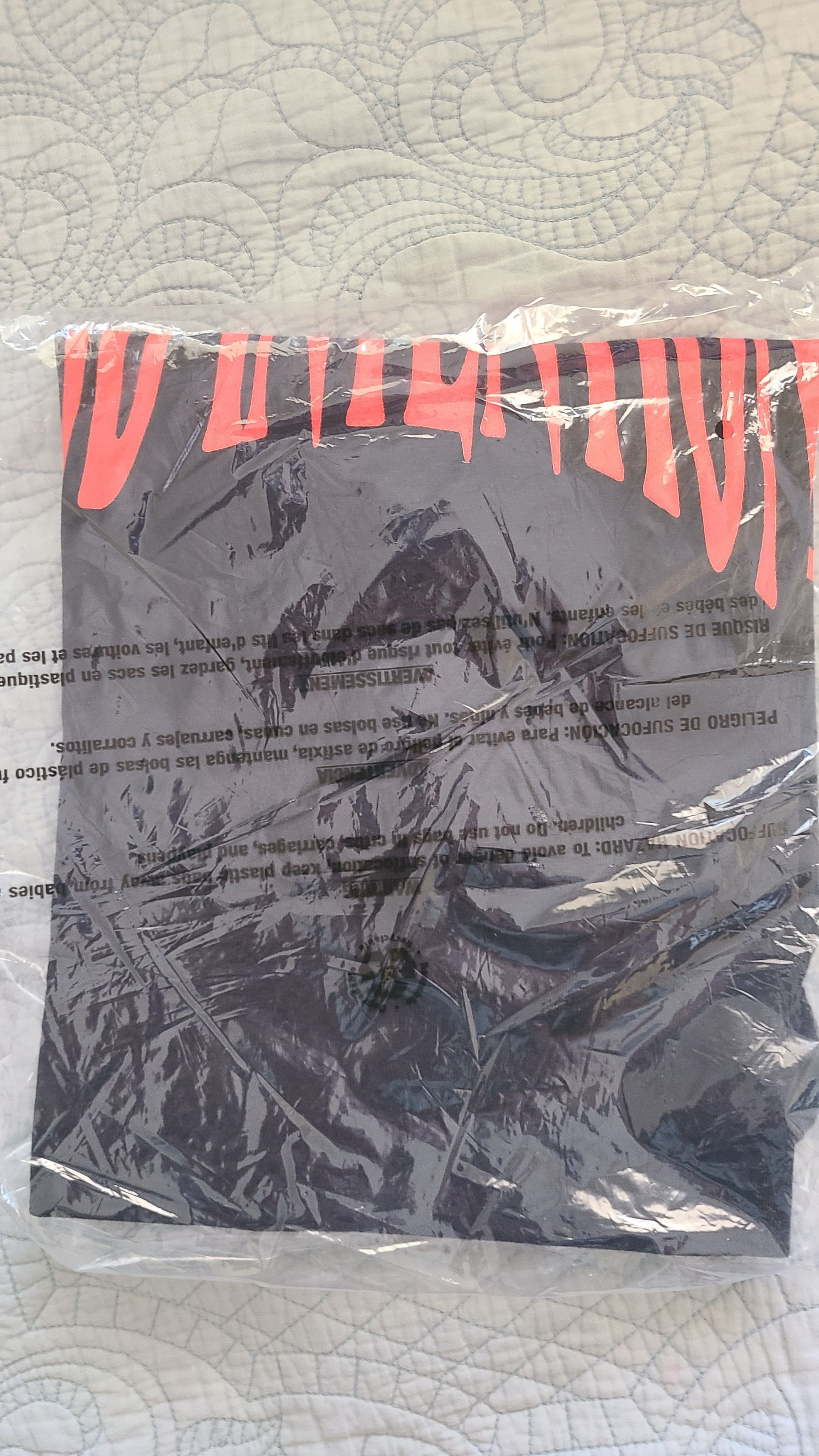 Vlone GOOD INTENTIONS BLACK TEE Size US XL / EU 56 / 4 - 5 Thumbnail