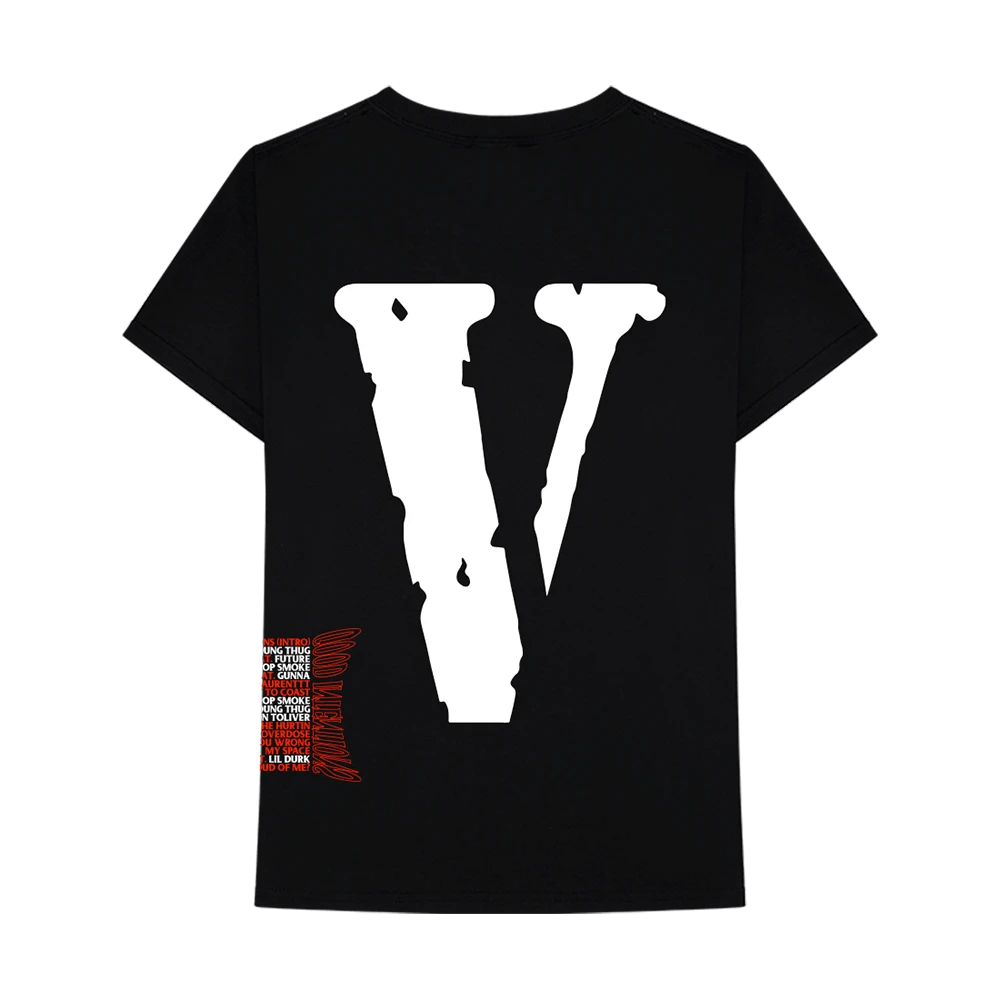 Vlone GOOD INTENTIONS BLACK TEE Size US XL / EU 56 / 4 - 2 Thumbnail