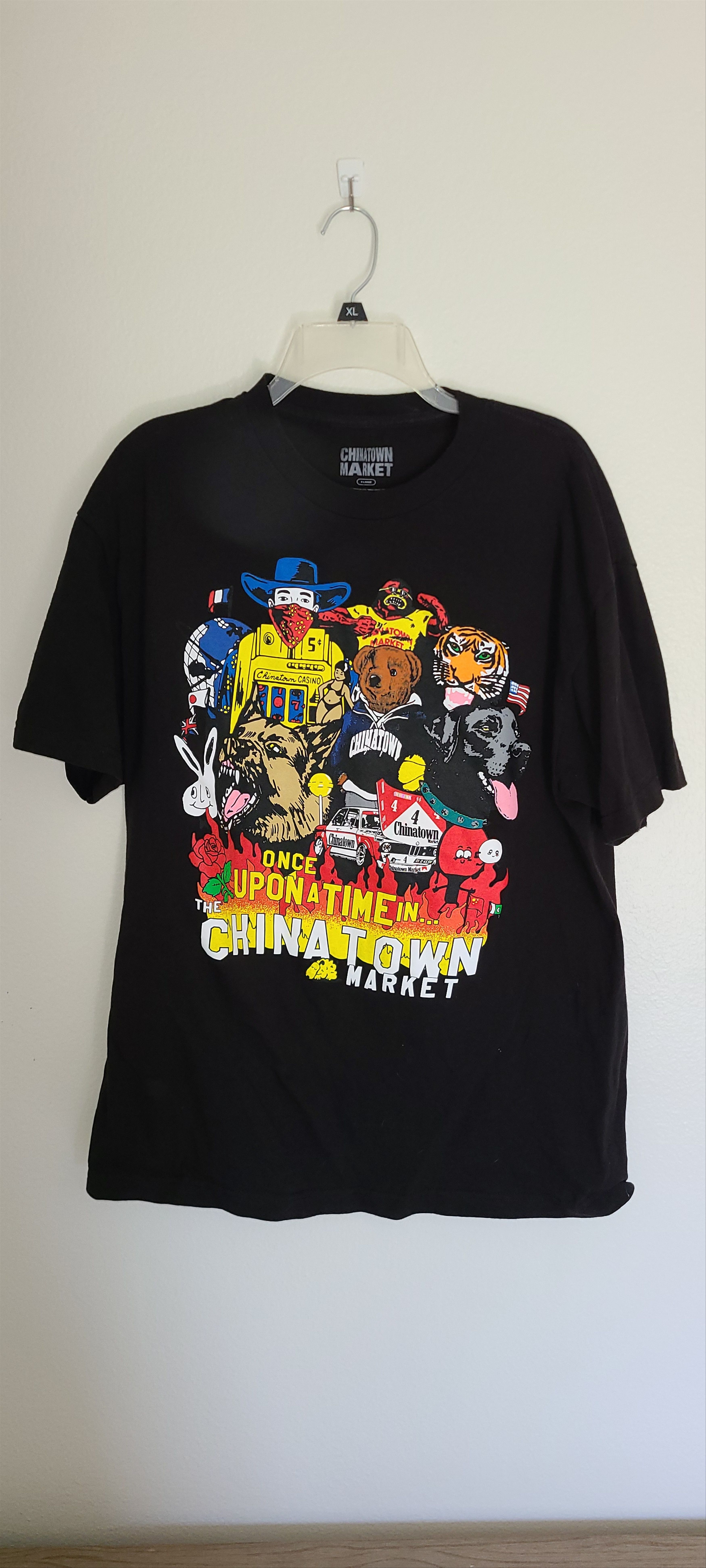Market × Vintage ONCE UPON A TIME TEE Size US XL / EU 56 / 4 - 1 Thumbnail