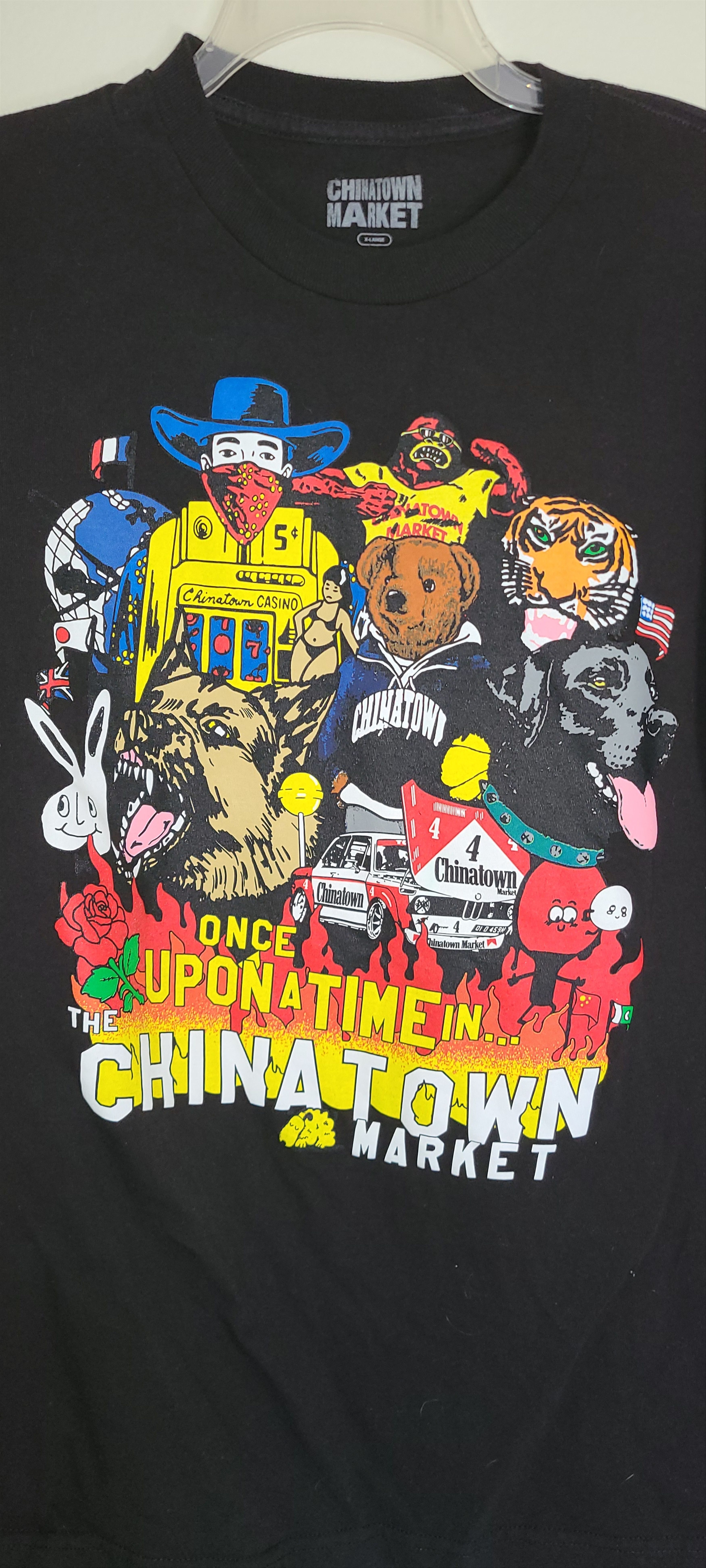 Market × Vintage ONCE UPON A TIME TEE Size US XL / EU 56 / 4 - 2 Thumbnail