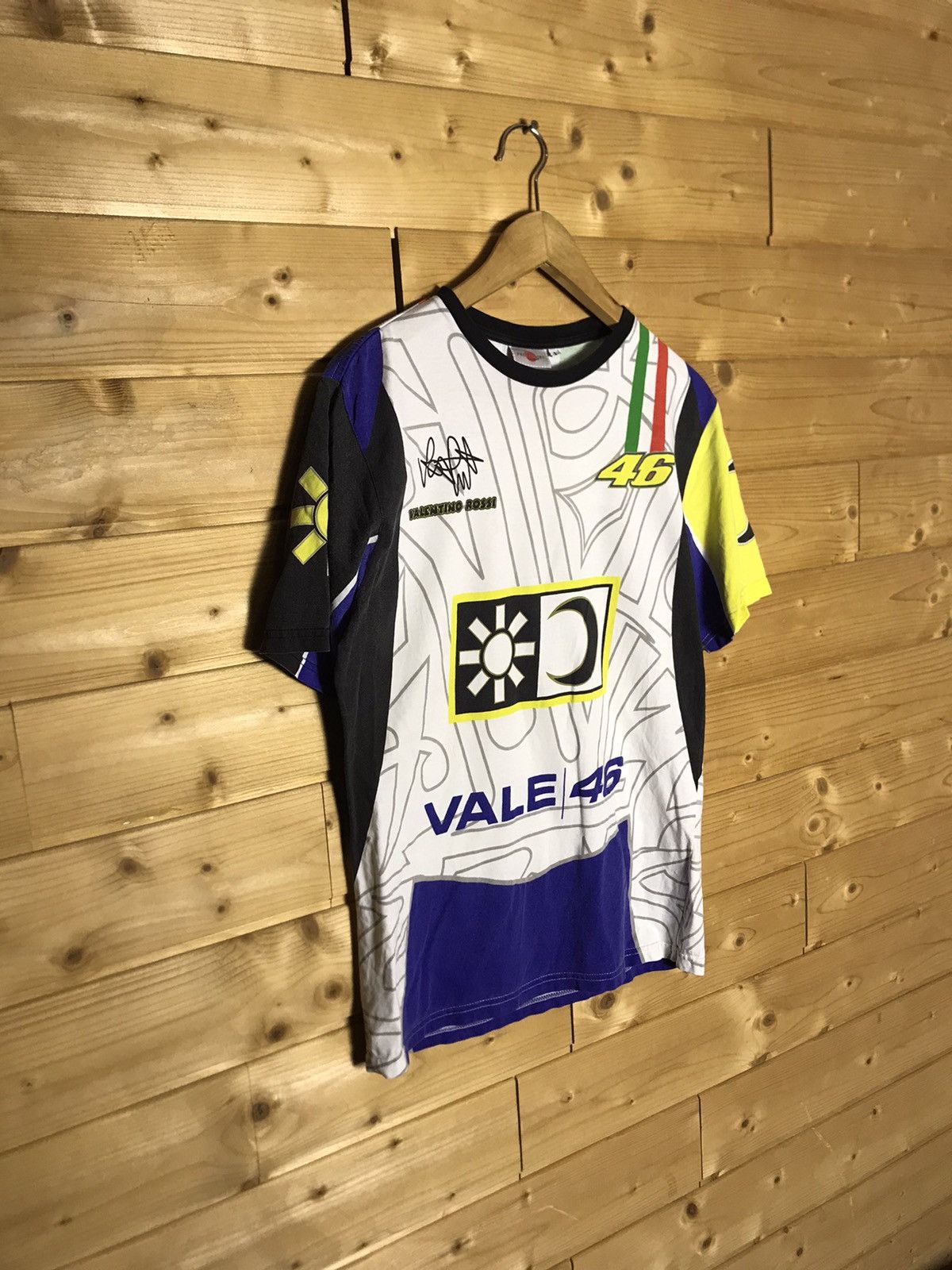 Vintage Vintage Valentino Rossi t-shirt Size US S / EU 44-46 / 1 - 1 Thumbnail